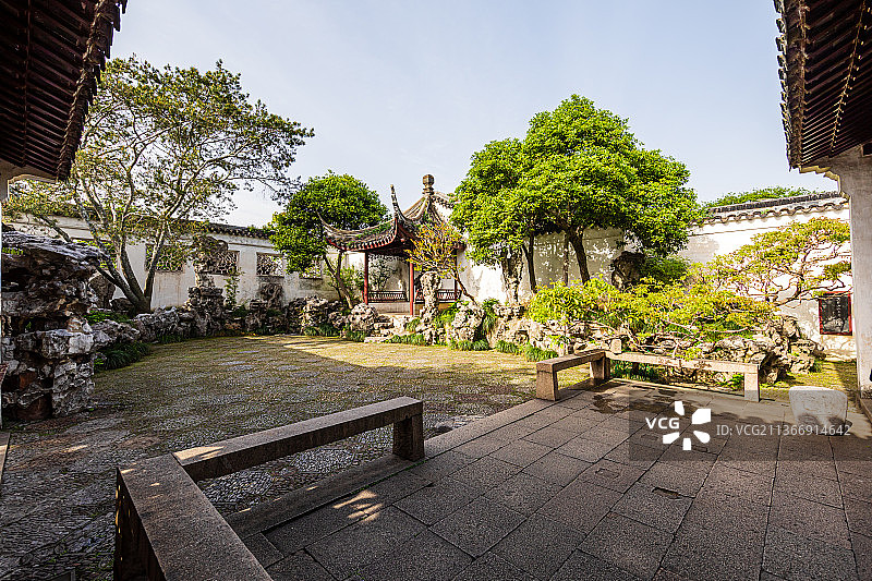 江苏苏州园林网师园图片素材