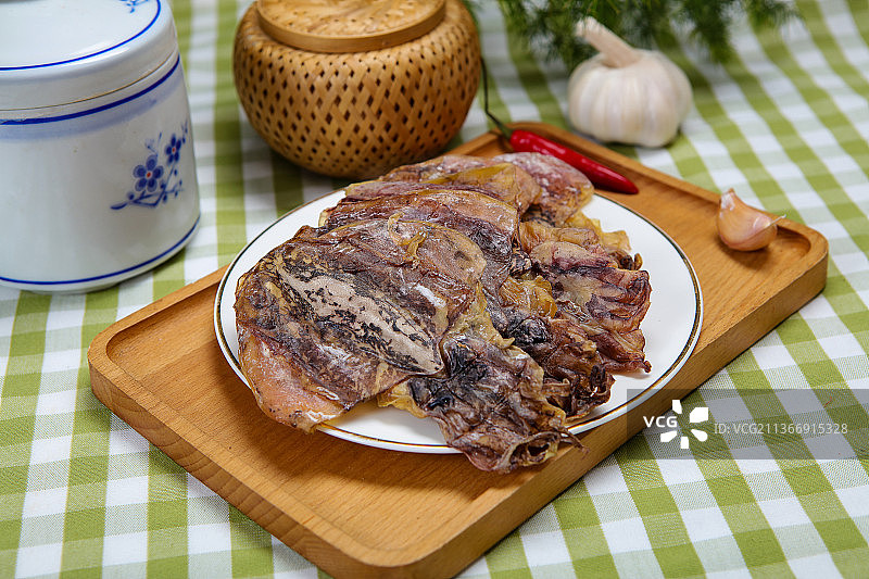 墨鱼干图片素材