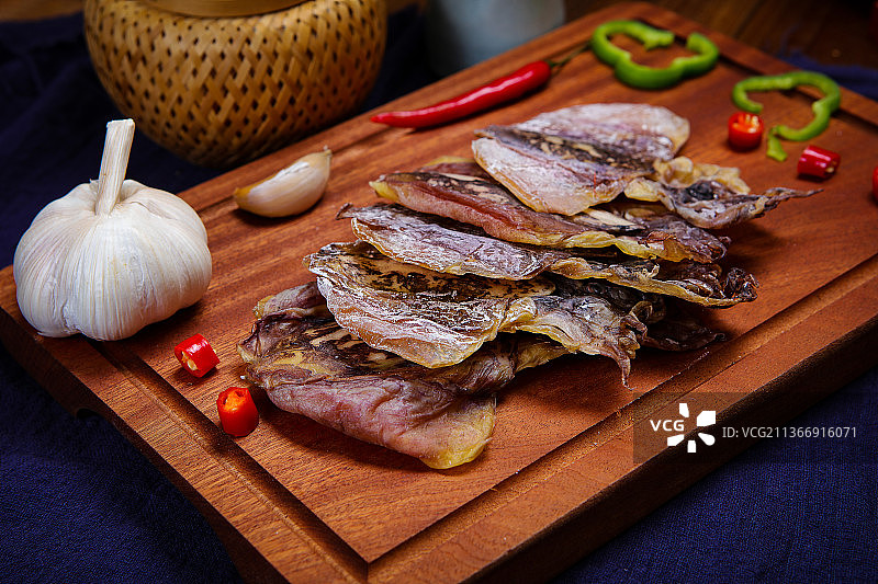 墨鱼干图片素材