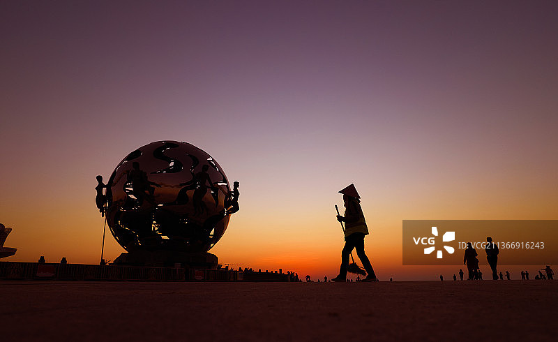 广西北海银滩海景图片素材