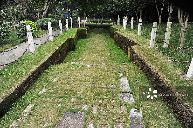 广西柳州柳侯公园开元寺遗址图片素材