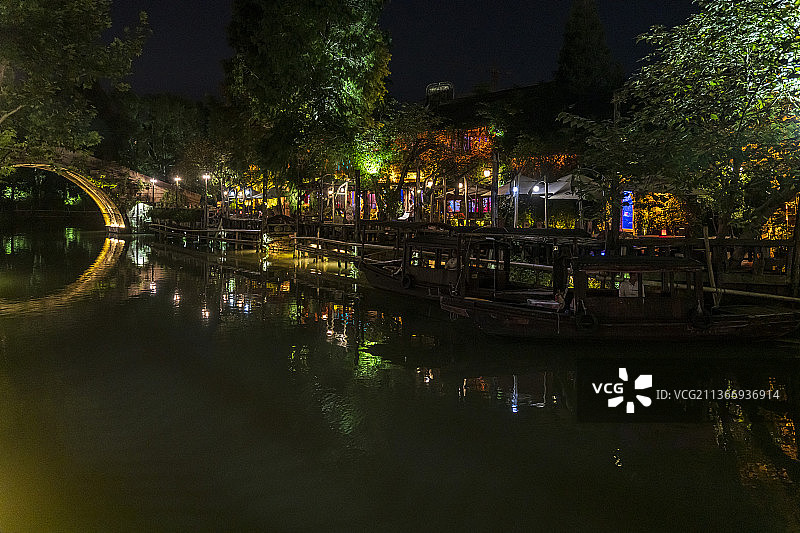 这就嘉兴乌镇酒吧一条街图片素材
