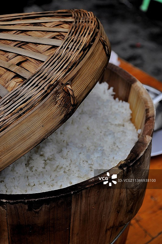 重庆永川松溉古镇饭桶图片素材