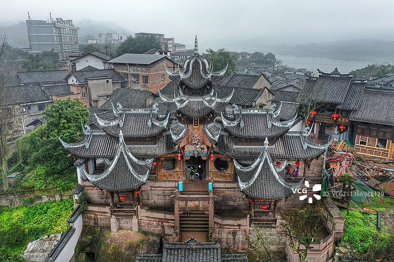 重庆永川松溉古镇图片素材