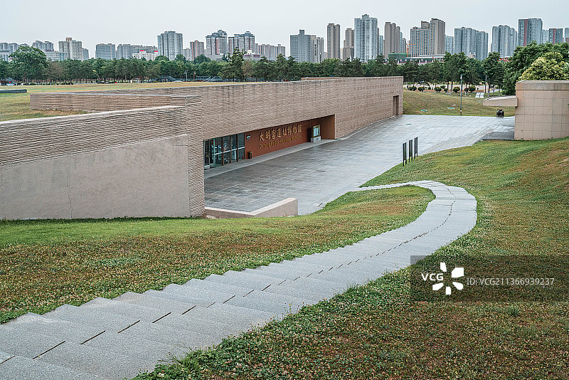 陕西西安大明宫遗址博物馆图片素材