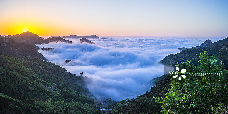 香山云海图片素材