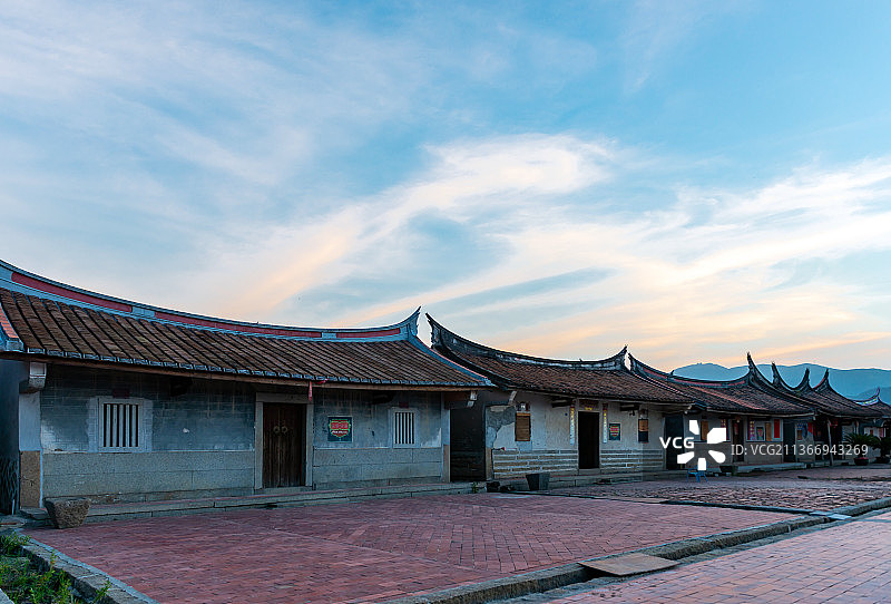 福建漳州龙海埭美古村图片素材