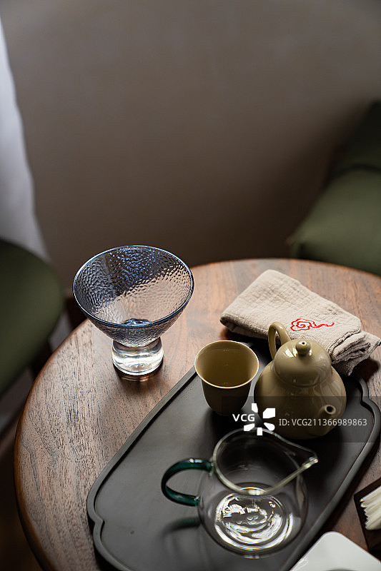 禅意茶空间图片素材