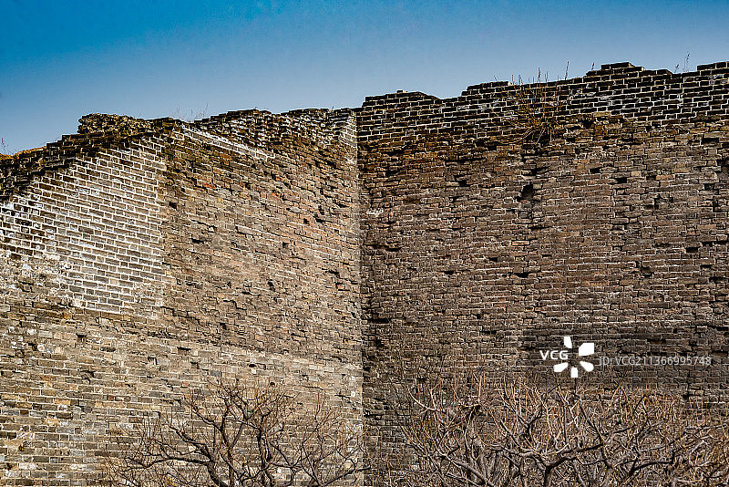 北京明城墙遗址图片素材