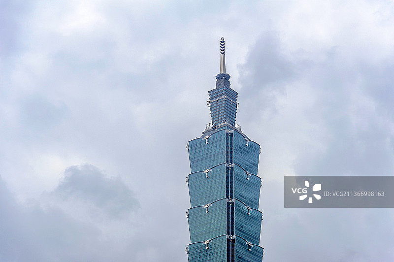 中国台湾台北101大楼图片素材