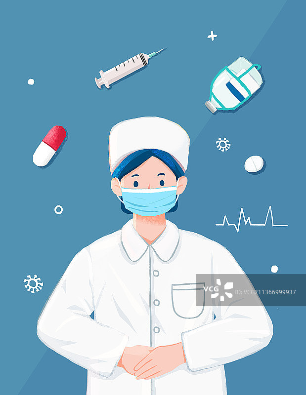 护士医疗健康图片素材