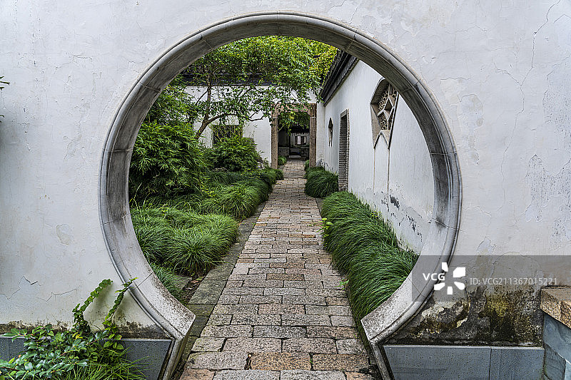 浙江嘉兴乌镇西栅乌将军庙图片素材