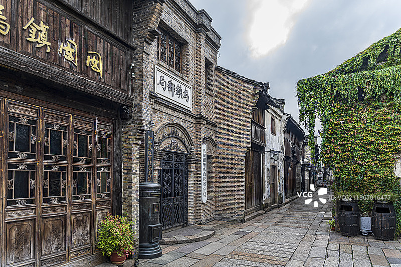 浙江嘉兴乌镇西栅乌镇老邮局图片素材