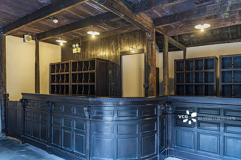 浙江嘉兴乌镇西栅乌镇老邮局图片素材