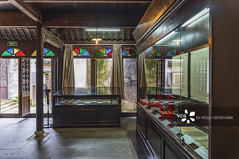 浙江嘉兴乌镇西栅乌镇老邮局图片素材