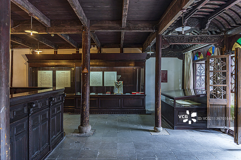 浙江嘉兴乌镇西栅乌镇老邮局图片素材