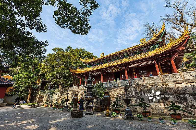 浙江舟山普陀山风光图片素材