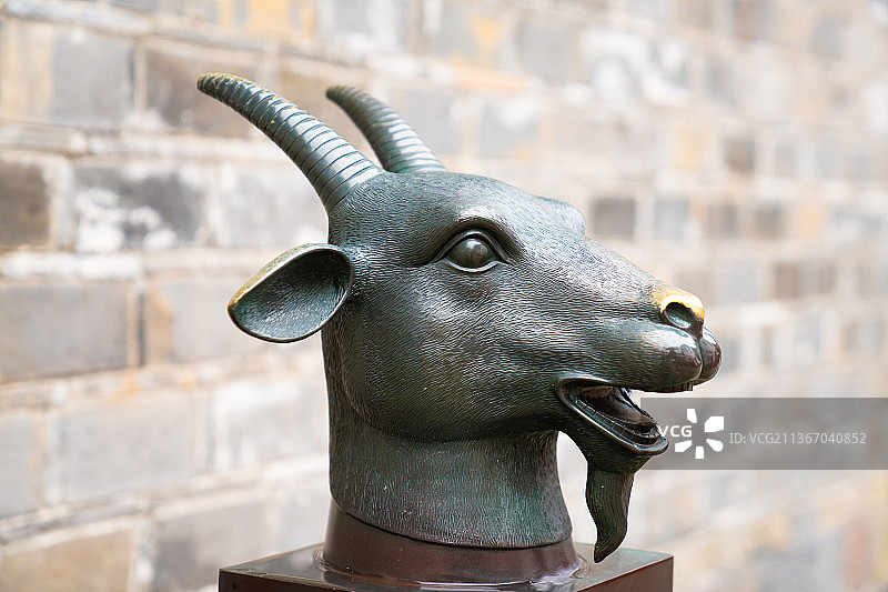 十二生肖铜像图片素材