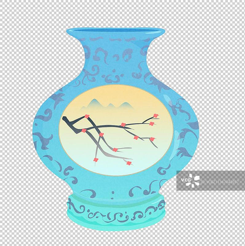 古代瓷器瓶子图片素材