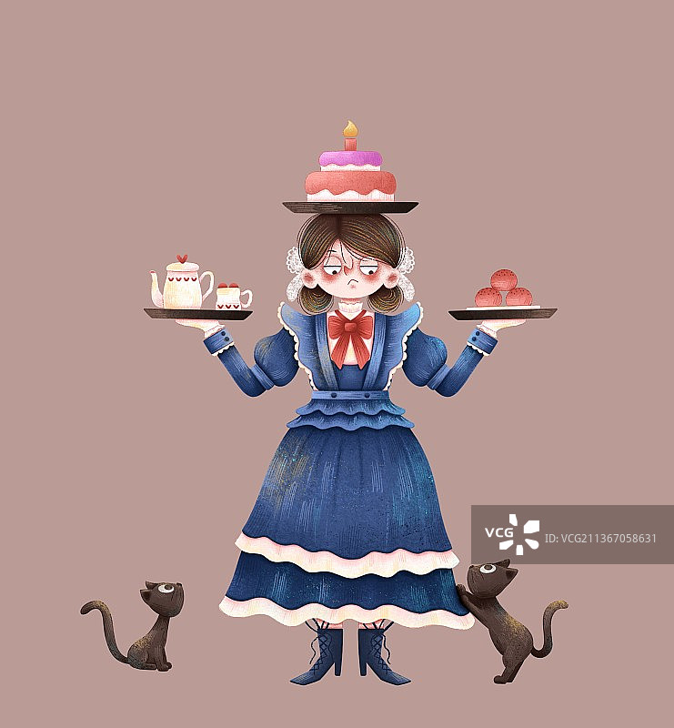 杂技演员改行啦图片素材