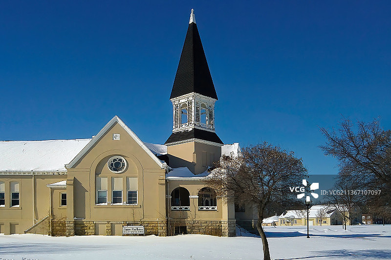 冬日暖阳—Student Activities Center图片素材