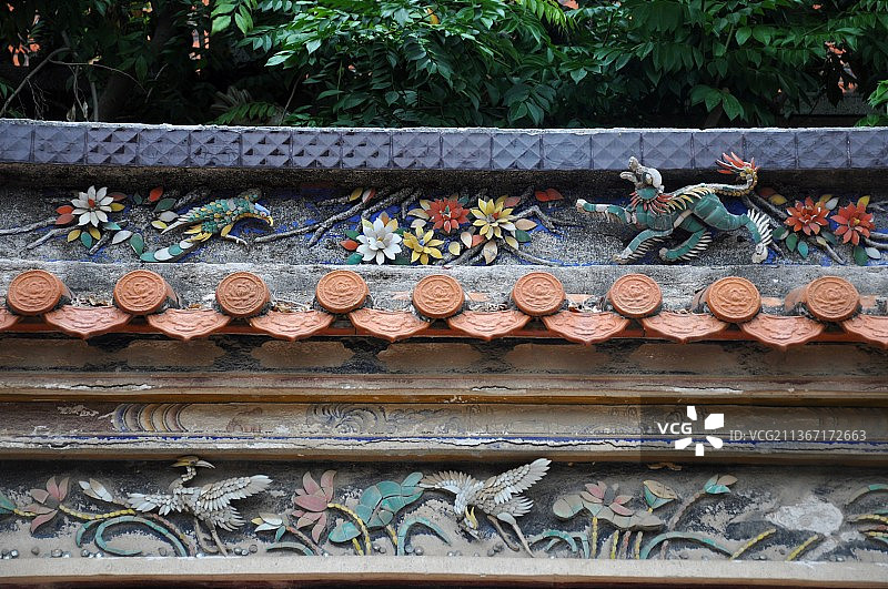 福建泉州晋江五店古建筑群图片素材