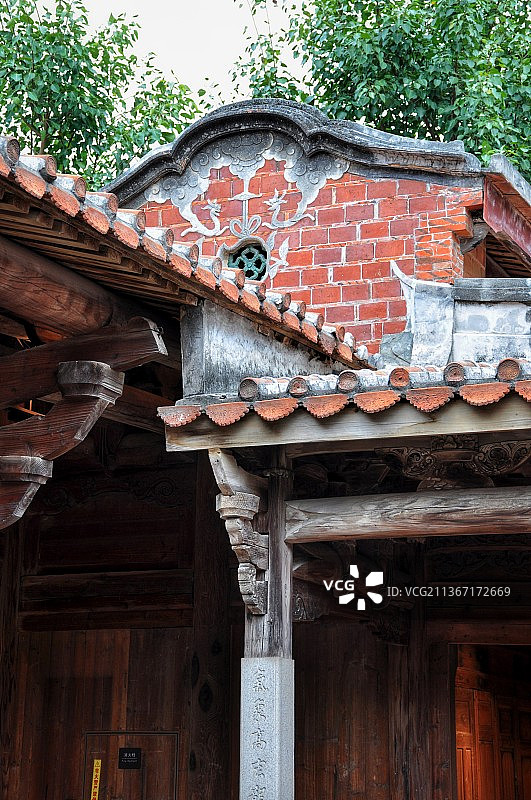 福建泉州晋江五店古建筑群图片素材