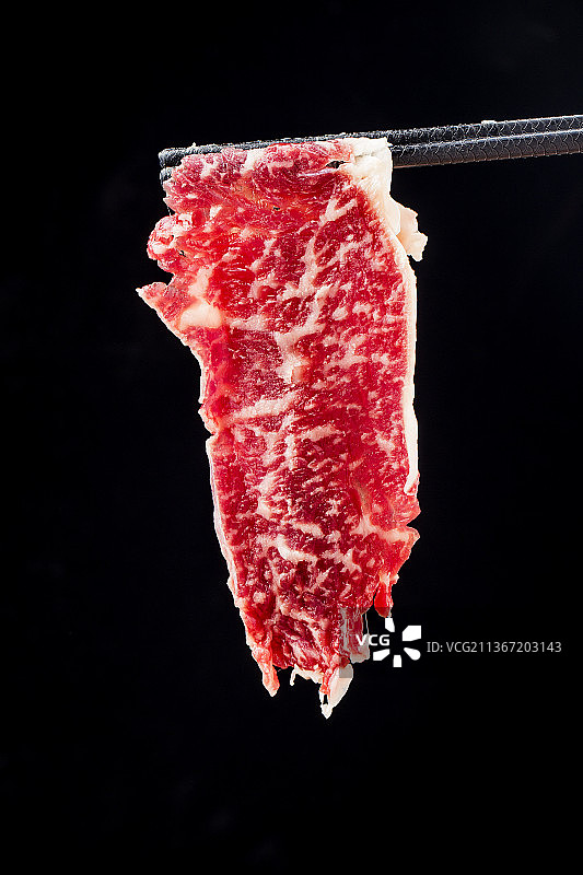 雪花牛肉片图片素材