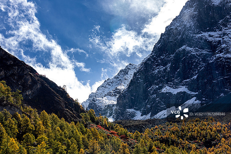 稻城亚丁风光图片素材