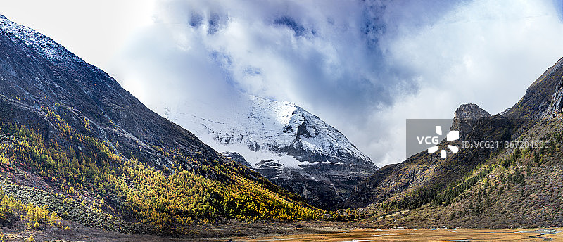 稻城亚丁风光图片素材