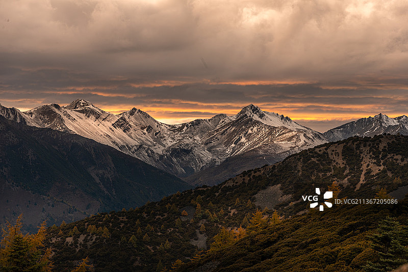 稻城亚丁风光图片素材