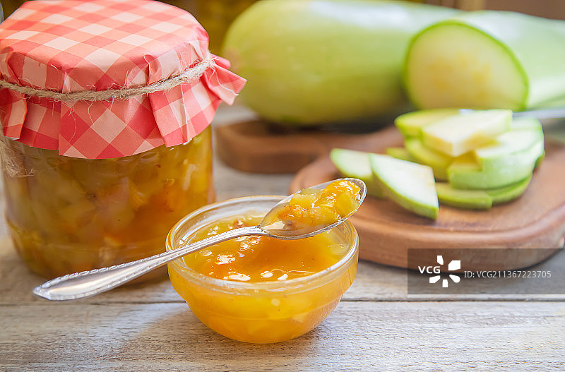 西葫芦酱特写图片素材