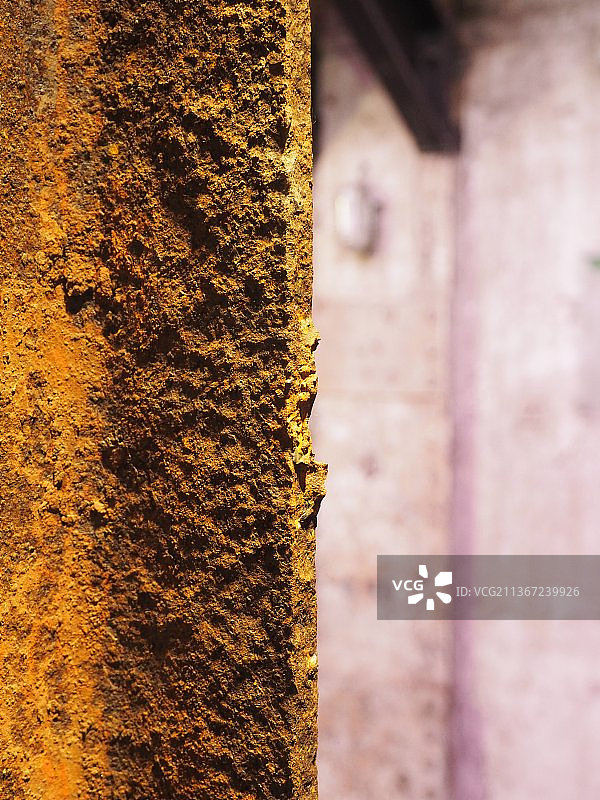 生锈的金属特写（德国）图片素材