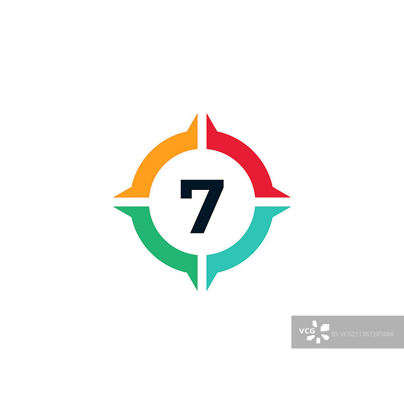 指南针logo设计图片素材