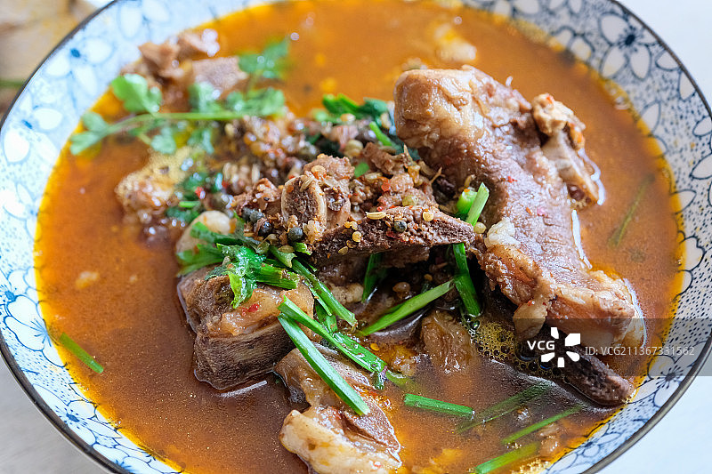 炖羊蝎子图片素材