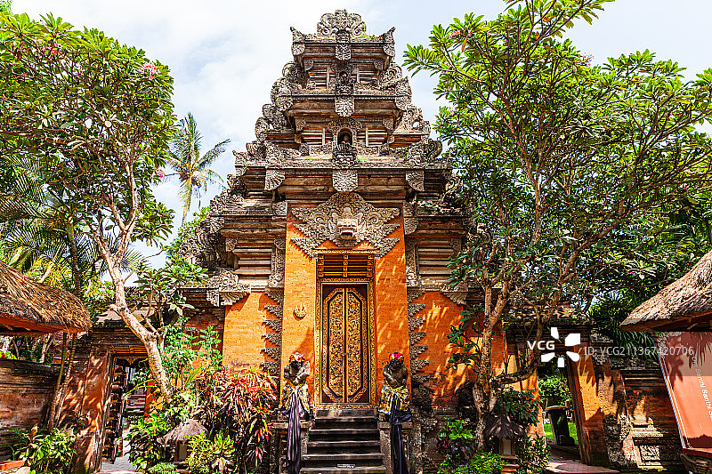 印度尼西亚巴厘岛乌布皇宫图片素材