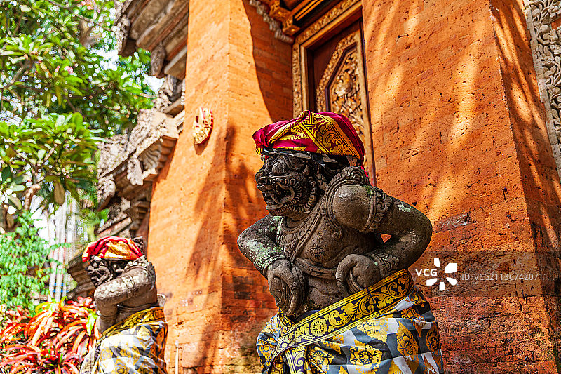 印度尼西亚巴厘岛乌布皇宫图片素材