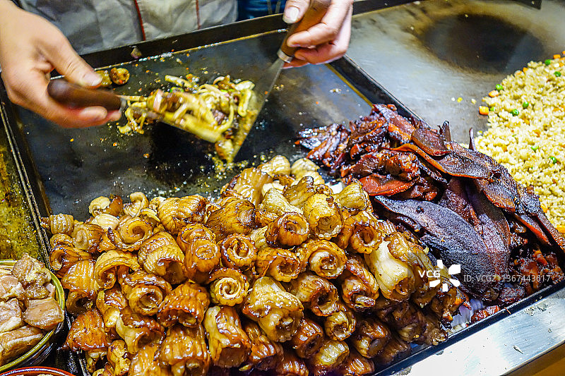 云南丽江古城小吃图片素材