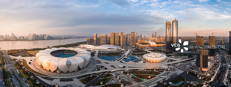 杭州奥体博览城图片素材