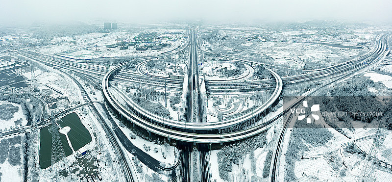 贵安国家级新区交通四通八达立交互通美如画图片素材