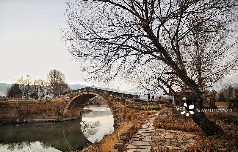 沙溪古镇“玉津桥”图片素材