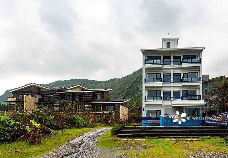 台湾花东海岸民宿图片素材