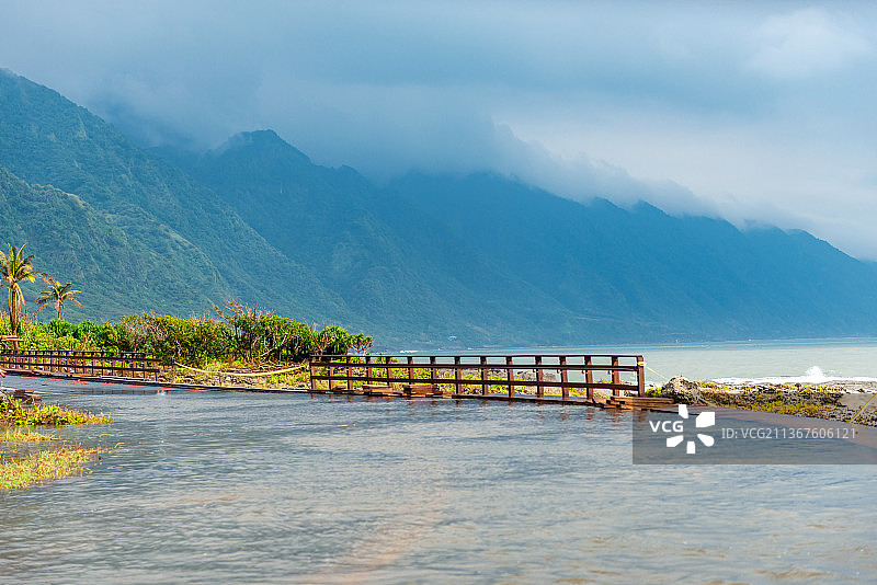 台湾花东公路图片素材