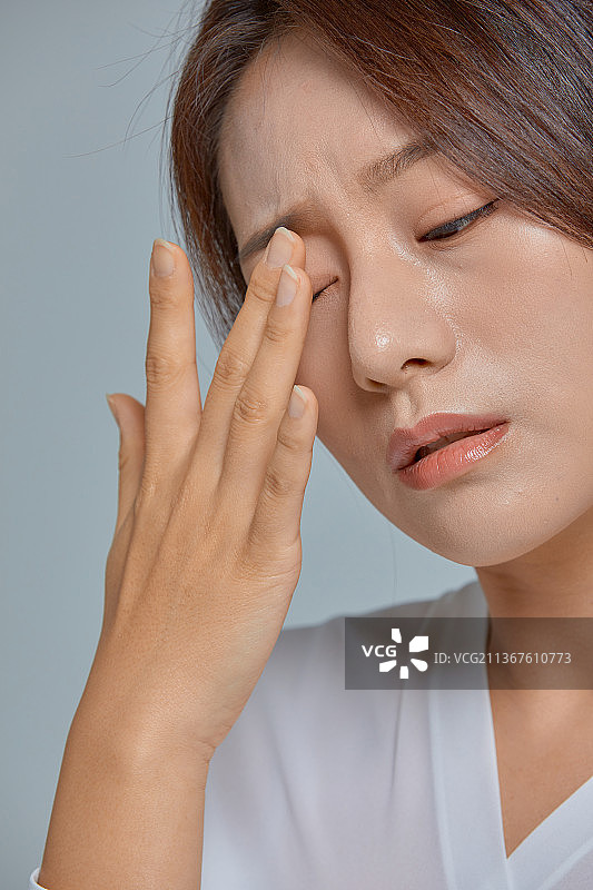 人眼瞳孔干眼症健康护理疾病图片素材