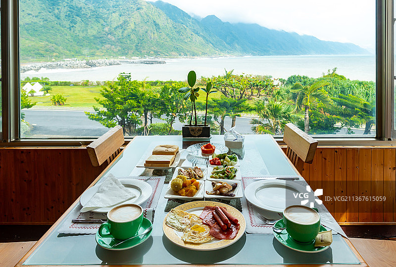 台湾民宿早餐图片素材