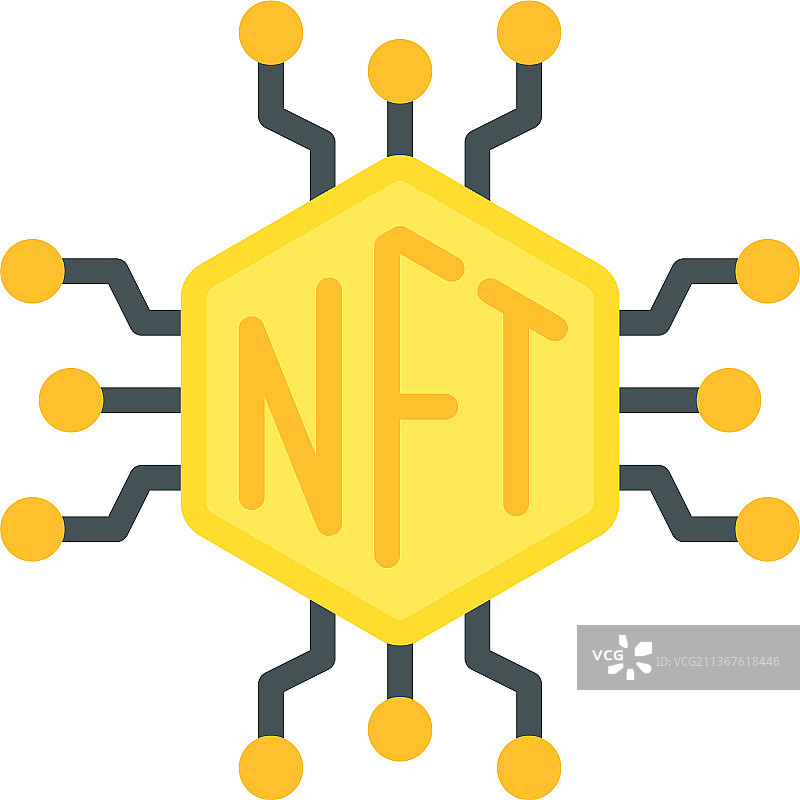 数字代币图标NFT相关图片素材