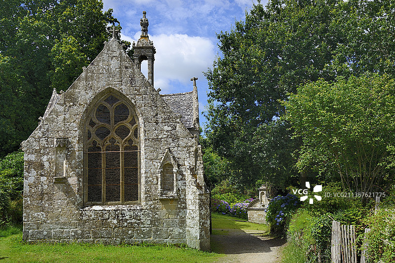 法国布列塔尼洛克罗南圣母教堂图片素材