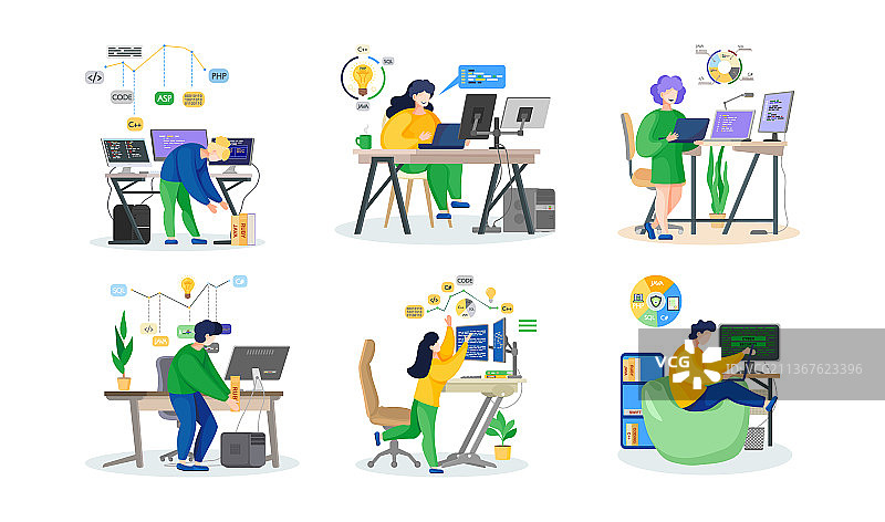 程序员工程与编码图片素材