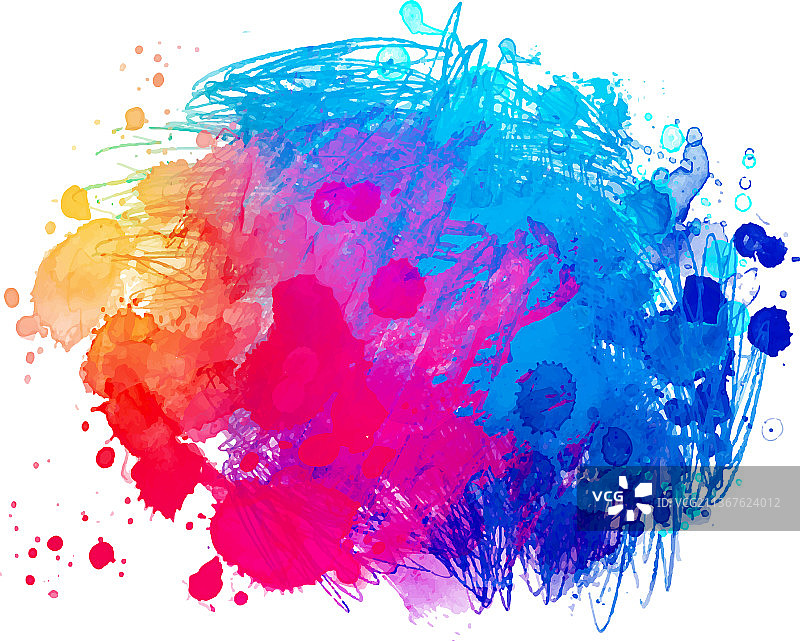 抽象水彩画的背景图片素材