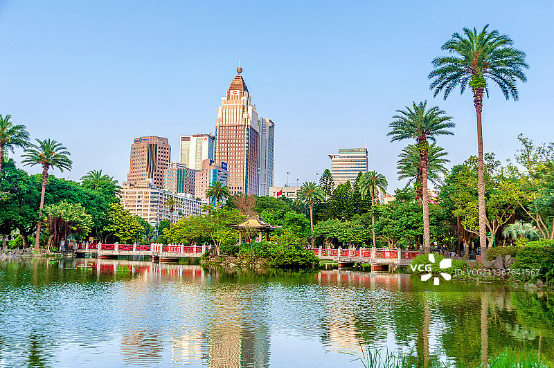 中国台湾台北中山公园图片素材